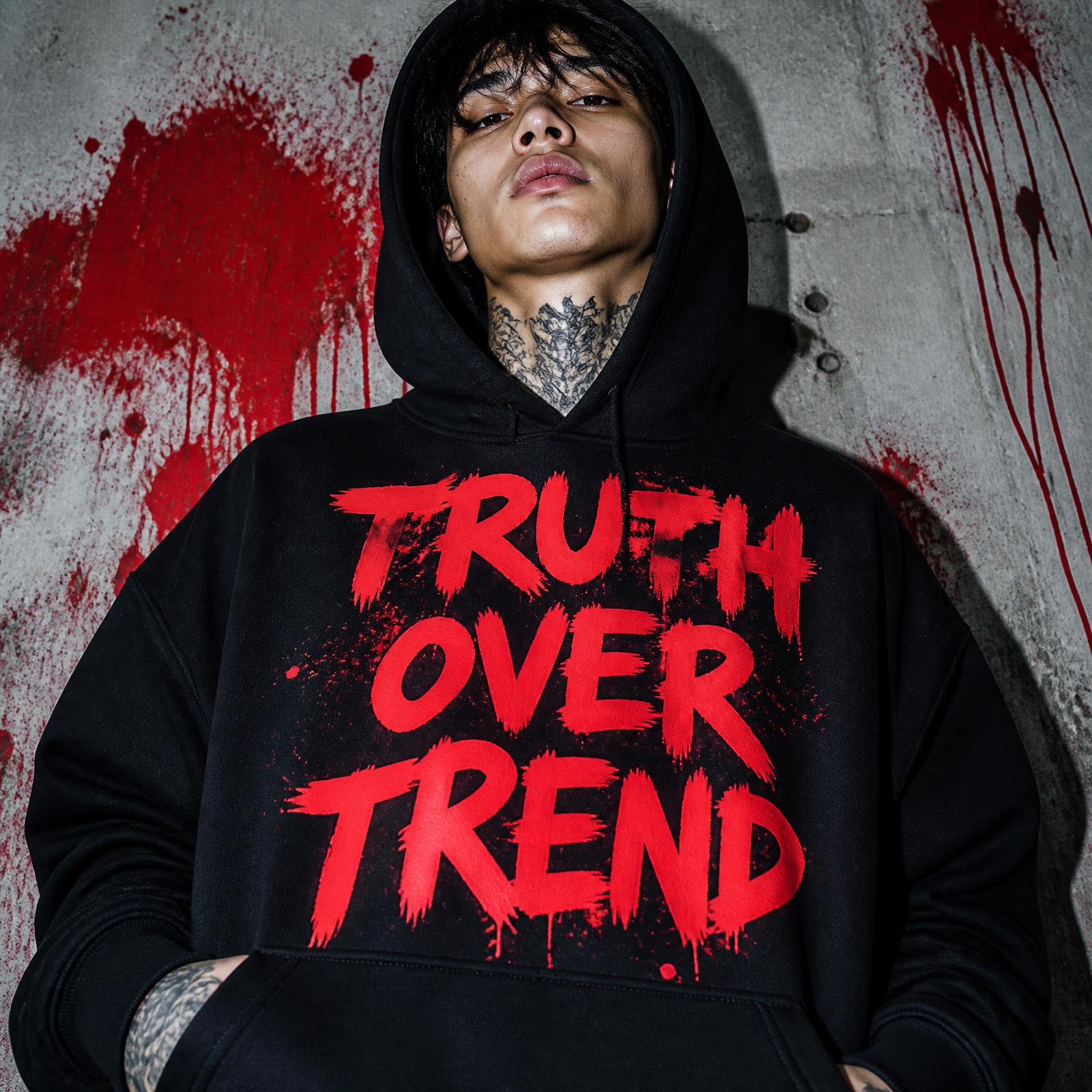 FIISI Truth Over Trend hoodie campaign